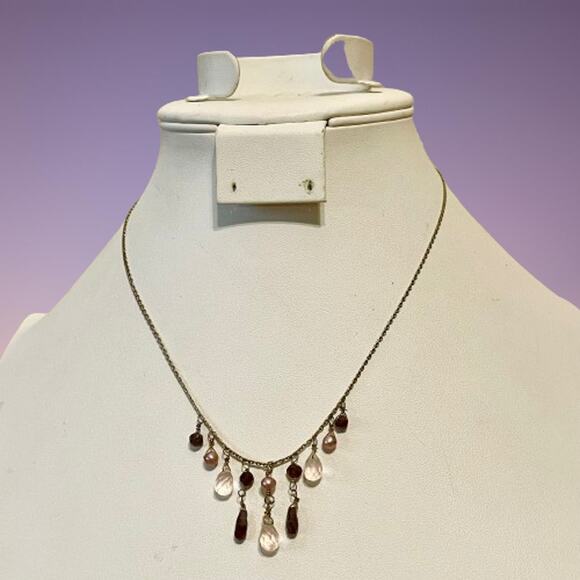 Pair of Express Necklaces - Lucky Horseshoe & Romantic Beads - Picture 2 of 7